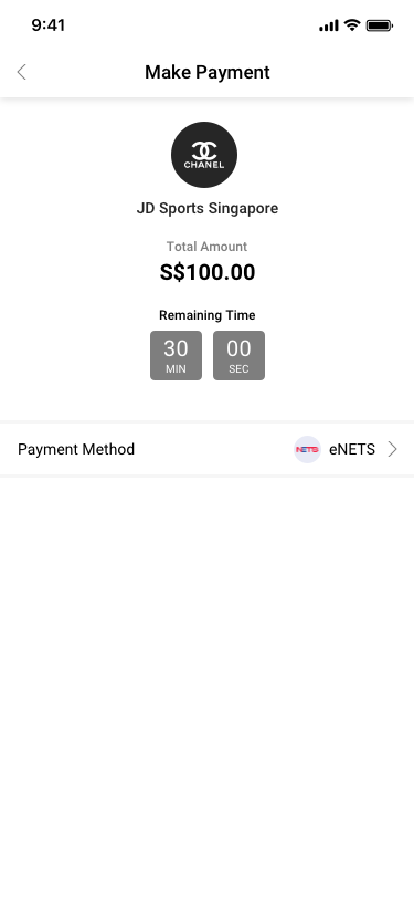 Store Settings / Transaction Settings / Delivery / Delivery Account / Top-up SCash screen