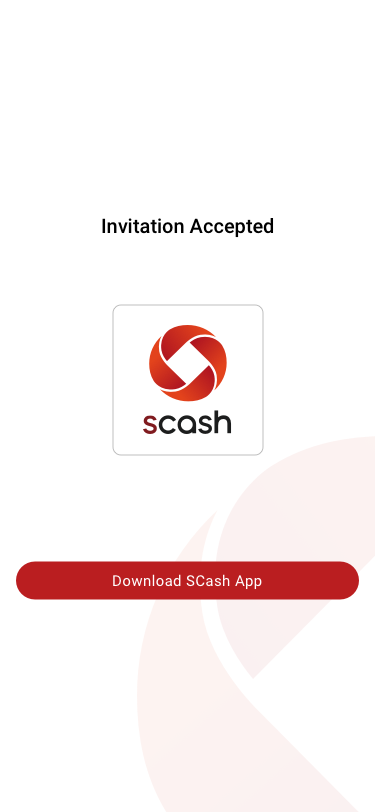Store Manager / add storemanager / scan qr / Accept Invitation / new user SCash screen